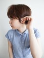 耳まわりをスッキリ見せる