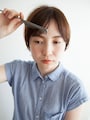 流したい方向にとかす