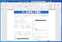 Word：画像の含まれた段組文書です。