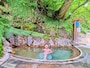 夏油温泉の露天風呂