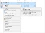 右クリックメニューに［7-zip］が追加されて、ここから圧縮や解凍を実行できる