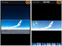 (左)トリミングする場所を決めたら［適用］をタップ。(右)iPhoneの場合には、フィルタをかけたりスタンプをおしたりできる。最後に［完了］をタップ