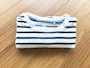 Tシャツを4つ折りにしたところ