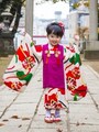 3歳の女の子の七五三の装いは『被布』が特徴