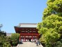鎌倉の町を象徴するかのような鶴岡八幡宮