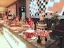 ヒルトン東京 マーブルラウンジ メインのブッフェ台