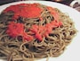 ヒルトン東京 マーブルラウンジ イカ墨パスタ流血事件（イカ墨のパスタ）