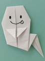 おばけの折り紙も作ってみよう