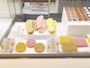 「プチK（ケー）」（1個税別600円）、「AUDIO（オーディオ）」（1個税別1,200円）、「KLAKETTE（クラケット）」（1個税別1,800円）