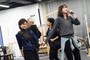 『オン・ユア・フィート！』稽古より。写真提供：東宝演劇部
