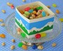 牛乳パックで節分製作・工作 豆入れ