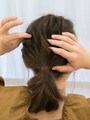 鏡で確認しながら少しづつ引っ張ると上手くいく