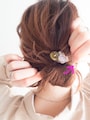 3COINSのヘアアクセ