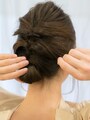 1本で留まらない場合は数本使い、しっかり固定する