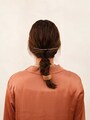 結婚式にも使える！ くるりんぱの編み込み風ひとつ結びヘアアレンジ