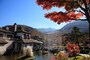 紅葉時期の庭園