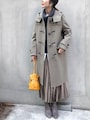 今年のダッフルは大人っぽい長め丈がおすすめ　出典：WEAR