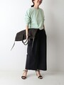 この春一番注目されているミントグリーンで一気に旬！　出典：WEAR
