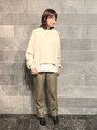 重ね着用カットソーとしても優秀でずっと使えます　出典：WEAR
