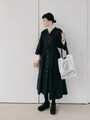 七分袖なので重ね着などでアレンジも効き、長く着られます　出典：WEAR