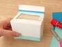 牛乳パックで作るアイスクリームケース