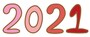 イラスト　ロゴ　年賀状　2021 干支　無料　フリー かわいい カラー