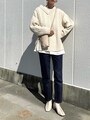 デニムはプチプラなGUで最旬シルエットに更新を　出典：WEAR