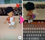 アバターの写真を撮った後は、様々な加工ができる