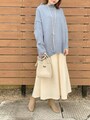 パステルカラーも寒色系ならすっきり可愛くまとまります　出典：WEAR