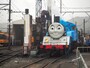 整備工場内のトーマス号