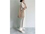 【OKコーデ】バブーシュやバーサンダルでこなれた足元に見せて　出典：WEAR