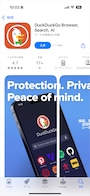 DuckDuckGoのスマホアプリ