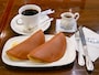 パステル2枚とコーヒーセット（850円）