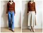 程よいフィット感のリブ＆デコルテ部分のカットがきれいで大人向け
