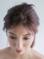 浴衣に似合う髪型……前髪をアメピンで留める