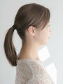 浴衣髪型を作る際の紐ゴムの結び方