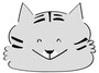 年賀状,イラスト,トラ,寅,虎,2022,無料,フリー,白黒