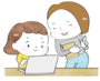 イラスト,無料,パソコン,デジタル,スマホ,タブレット,カラー