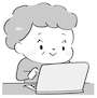 イラスト,無料,パソコン,デジタル,スマホ,タブレット,白黒