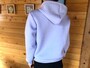 ダンボールニットなので、フードも立ちやすい