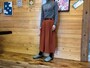 薄手のニットと合わせてみる