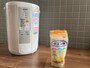 一般的な加湿器の掃除例。クエン酸を使いタンク内部を掃除する。