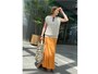 【OKコーデ】カラーコーデを春夏らしく仕上げてくれるベージュ合わせもおすすめ　出典：WEAR