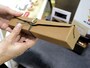 トレイになる筒箱の道具入れ1