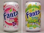 ファンタあっさりベリーとファンタファンキーレモンC