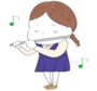 イラスト,無料,吹奏楽,楽器,ジャズ,部活動,習い事,カラー