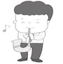 イラスト,無料,吹奏楽,楽器,ジャズ,部活動,習い事,モノクロ