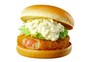 定番メニュー、エビバーガー