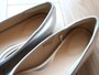 かかとの両サイド、真下にクッションが入っており、ホールド感高め