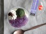 セブン‐イレブン「宇治抹茶のパフェ　あじさい色のレモンゼリー」